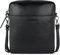 bugatti Comet große Schultertasche für Damen und Herren, Umhängetasche aus Leder, schwarz