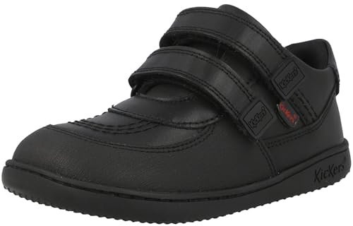 Kickers Playflex Lo Vel, Zapatos Unisex niños, Black, 30 EU
