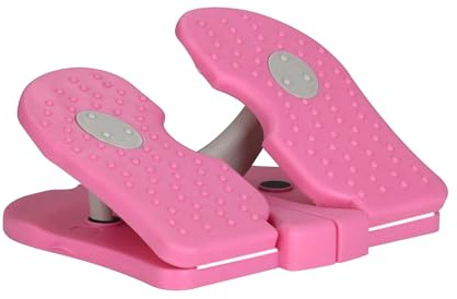 OBABO Stepper sous le bureau - Pédale d'exercice pliable - Thérapie physique - Soulage les varices - Rose