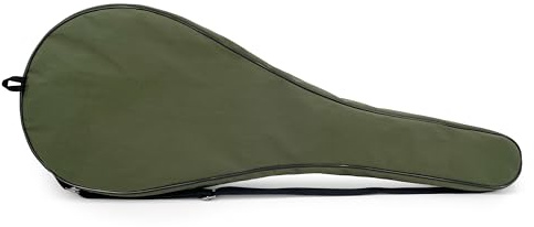 Alephnull Funda para Raqueta de Tenis Performance Funda Acolchada y Ligera para una Raqueta de Tenis Bolsas de bádminton Bolsas de Squash (Verde, 80CM)