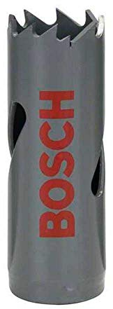 Bosch Professional 1x Sierra de corona HSS bimetálica para corte suave (en distintos materiales, Ø 17 mm, accesorios para taladro)