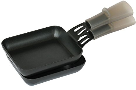 LAGRANGE Lot de 2 Poêlons à raclette rectangulaire 509201