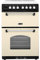 Rangemaster Schock CLAS60ECCR/C Rangemaster 10734 Classic 60cm Electric Double Oven Cooker with Ceramic Hob Cream and Chrome, 61 liters