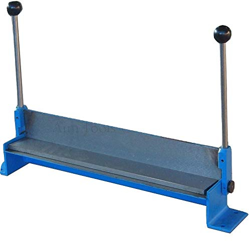 KATSU Piegatrice per Lamiera Manuale Curvatrice 460mm Curvatrice, per Lamiera di Acciaio di Spessore 1,2mm, Angolo di Piegatura 0-90° per la lavorazione dei Metalli