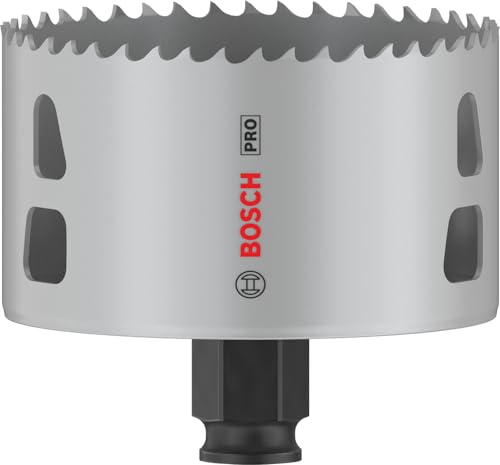 Bosch 1x PRO Multi Material Power Change Plus Hole Saw (for Softwood, Drywall, Ø 83 mm, Professional Accessory Rotary Drill/Drivers)