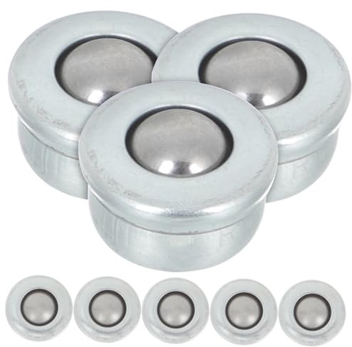 Ruote Girevoli Robuste in Acciaio Carbonio Da 8 Pezzi Con Cuscinetto Girevole Per Il Trasferimento Dei Rulli Dei Mobili