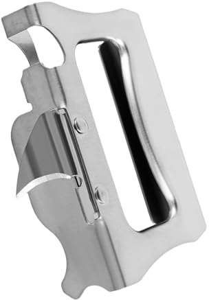 Abrelatas manuales,Abrelatas para personas mayores, Abridor de tapas liso para latas, Abrelatas de mano ergonómico, utensilios de cocina para hombres y mujeres, ideal para bodas de cumpleaños