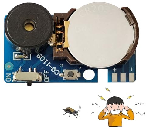 Random Cricket Noise Maker Prank, Prank Stuff for Adults, Prank Noise Maker for Party, Office, Home, Car (Blue)