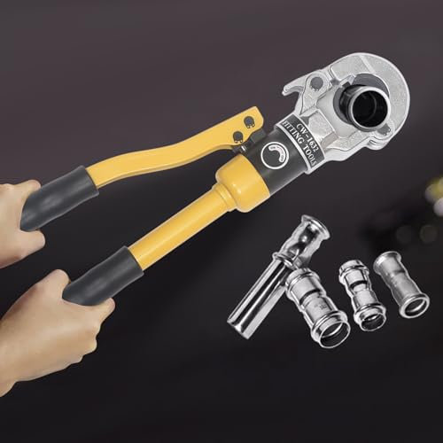 Pince à sertir hydraulique 8T Ø16-32mm pour tube composite modèle TH pince à sertir rotative à 360° pour tuyaux multicouches et raccords.