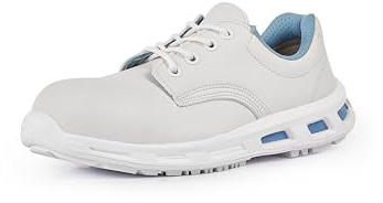 U-Power - Chaussures de sécurité basses sans métal hydrofuges ZELDA - Environnements aseptisés - S2 SRC 45 Blanc
