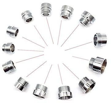 G1 / 2 Tums Kontakt Ytteradapter, 22 Mm Manlig Extern Tråd Överförd Dusch Badrum Kök Mässing Kran Tillbehör (Size : M22 G1.2)
