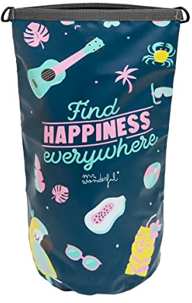 Mr. Wonderful wasserdichte Tasche – Find Happiness Everywhere
