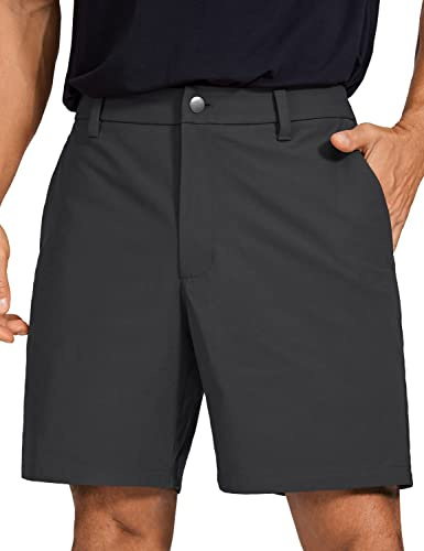 CRZ YOGA herr Shorts All Day Comfy Golf Shorts 7 Inches, Ns002s7