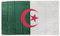 Flagge Algerien, groß, 150 x 90 cm, Flagge Algerien für Balkon mit 4 Ösen und 4 Kabelbindern (Algerien)