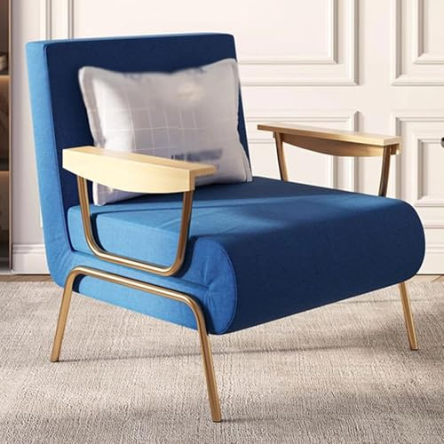 YDkjwjw Sofá Cama Individual 3 En 1 Silla Plegable Convertible Sofás de Piso de Ocio Sofá Cama Plegable Ajustable con Respaldo Asiento Tapizado para Apartamentos de Espacio Pequeño