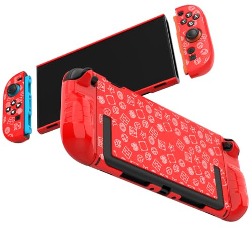 Slim Silicone Cover for Nintendo Switch 2 case, Joy-Con split design, Hard Slim Lightweight Anti-Scratch Full Protective Dockable Switch 2 Controller Case Shockproof Non-Slip for Switch 2 Accessories