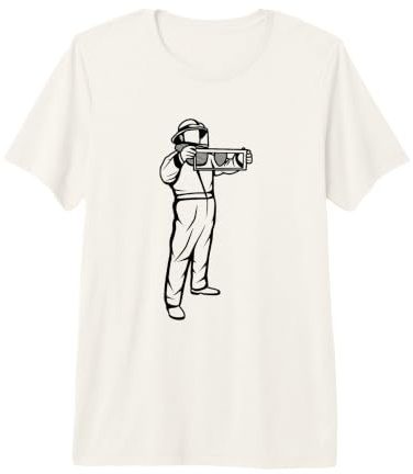 Apiculteur Esquisse Apiculture T-Shirt Haut de Gamme