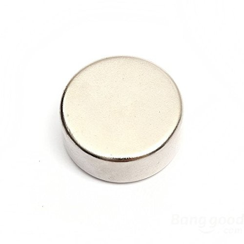 Magnetastico® | 2 Piezas imanes de neodimio N52 Discos 20x5 mm | Imanes Muy Fuertes | Neodimio superimán Imán para cartelera Imán Permanente Imán para Pizarra interactiva