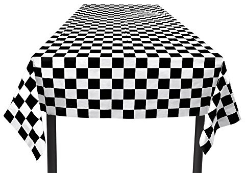Boland BOL44755 Nappe rectangulaire en plastique Motif drapeau à damiers