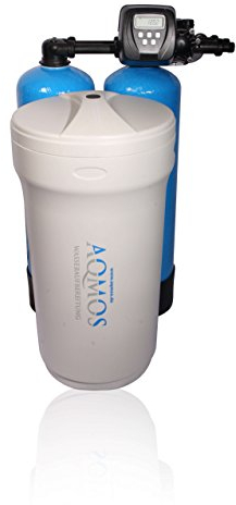 Hochwertiger Aqmos Doppelenthärter CMD1-100 Clack | Wasserenthärtungsanlage für Haushalte bis zu 7 Personen | Entkalkungsanlage | Antikalkanlage | Doppelenthärtungsanlage | Entkalker