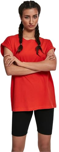 Urban Classics dam Ladies Extended Shoulders Tee T-tröja (1-pack)