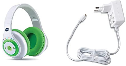 VTech KidiPods Max - Mon Casque interactif 7 en 1 + Chargeur USB