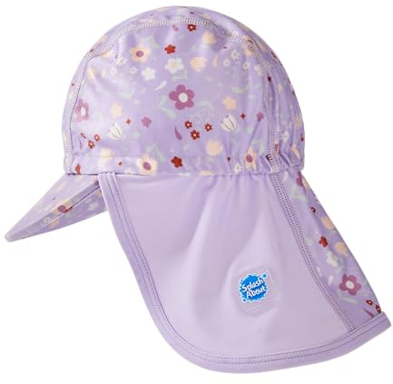 Splash About Kids Legionnaire Sun Hat, Lilac Spring 3-6 Years