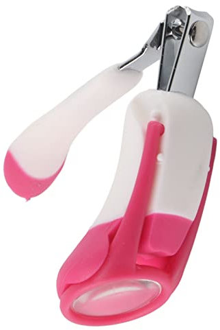 Nagelknipser Baby-Nagelknipser mit Lupe, weicher Griff, Baby-Nagelschneider, elektrischer Baby- und Kleinkind-Nagelknipser für Neugeborene und ältere Kinder