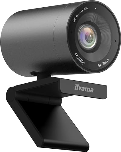 iiyama UC-CAM10PRO-1 Caméra 4K UHD 120°/Zoom 5X/USB-C->USB-A/2xMicro