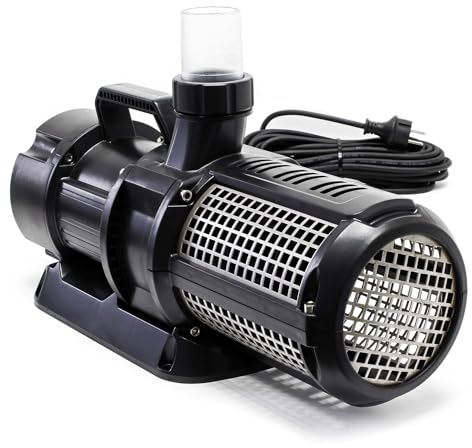 SunSun CET-26000 SuperECO Teichpumpe 26.000 l/h / 330 W, energiesparende Filterpumpe, Bachlaufpumpe für Koiteiche, Umwälzpumpe, Gartenteichpumpe