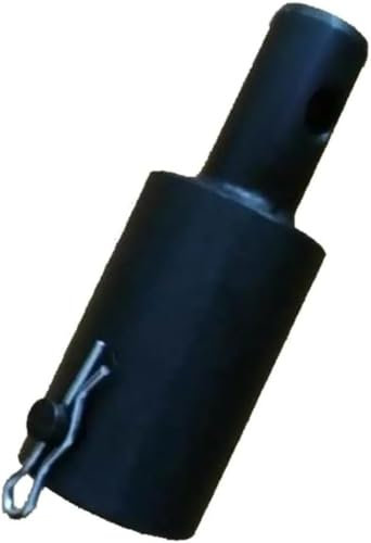 Luxuyvarna Adattatore per trivella di terra da 3/4 femmina a 7/8 maschio universale compatibile con punta per trapano elettrico a coclea di terra Motore a 2 tempi con perno guida