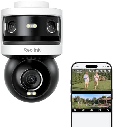REOLINK OMVI 3i PoE Triple-Lens PoE Security Camera with Auto Tracking