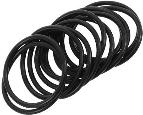 JEWEDECO 12 Anillos de Goma Elásticos Antivibración para Micrófonos de Condensador, Soporte Amortiguador de Micrófono Compatible, Banda de Suspensión Antichoque para Estudio y Grabación