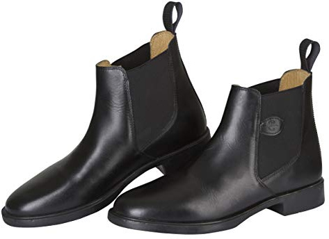 Kerbl, Reitstiefelette Leder Classic, Stivali da equitazione, Unisex adulto, Nero, 39 EU