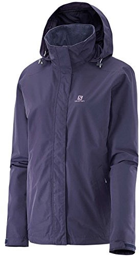 SALOMON Elemental Ad Jkt W Chaqueta, Mujer, Gris (Nightshade Grey), XS