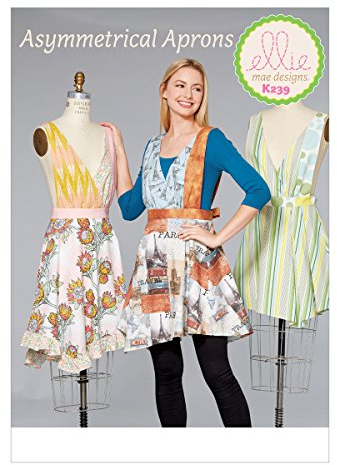Kwik Sew Mustern Kwik Sew k0239os, Schnittmuster Schürzen, Größen XS-XL, Tissue, Multi/Farbe, 17 x 0,5 x 22 cm