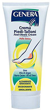 CREMA PIEDI E TALLONI GENERA IDRATANTE CON OLIO DI ARGAN E BURRO CACAO 100 ML