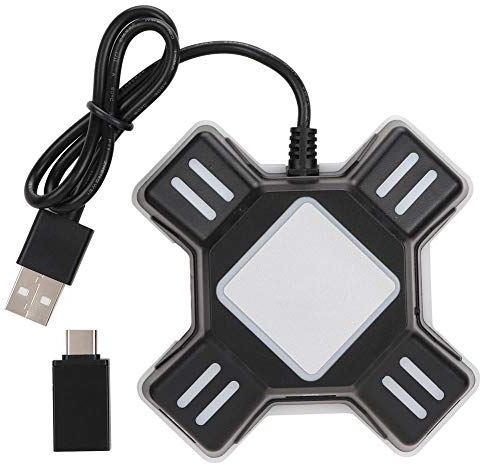 Hakeeta Controller Konverter Adapter, Maus und Tastatur Konverter mit USB-Schnittstelle für PS4/PS4 Pro/PS4 Slim/XBOXOne/XBOXOne S/XboxOne X/PS3/PS3 Slim/Switch