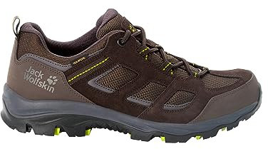 Jack Wolfskin Vojo 3 Texapore Low M Herren Outdoorschuhe , Dark Brown Lime, 40.5 EU