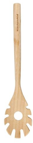 KitchenAid KQG605OHBBE, Bamboo Pasta Fork, 32.5 cm, Wood