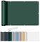 AXT SHADE Balkon Sichtschutz Wetterfest 90x200cm Balkonverkleidung Balkonabdeckung Balkonbespannung Blickdichte Windschutz und UV-Schutz mit Kabelbinder für Balkongeländer-Grün
