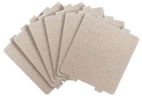 HOMOBABE 6 Pezzi Di Fiocchi Di Mica Per Microonde Copertura Per Guida D'Onda Forniture Per Forno Piastra In Mica Copertura Per Piastra Per Microonde Forniture Per Microonde