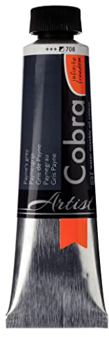 COBRA Talens wassermischbare Ölfarben, 40 ml, 708 Paynegrau