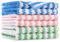 Vicloon Cuisine Chiffon de Nettoyage,6pcs Chiffon Microfibre Nettoyage Serviettes de Nettoyage Tout Usage Multifunction pour Salle de Bain Maison Cuisine Bureau Voiture,Multicolore