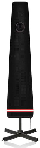 Turtle Life Housse de Protection pour Parasol - Imperméable - Coupe-Vent - Noir - 135 x 30/35 cm