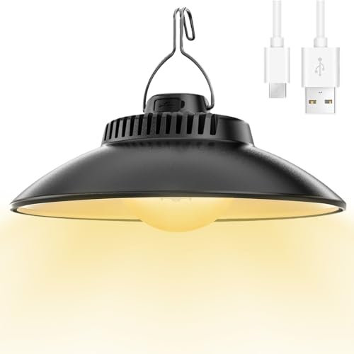 Campinglampe, Campinglampe Aufladbar, Retro Campinglaterne, LED Campingleuchte, Campinglampe USB, IPX4 Wasserdicht LED Camping Laterne Zeltlampe für Camping, Notfall Stromausfälle