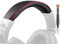 SOULWIT Archetto in Pelle Proteica per Oneodio Pro-10/Pro-30/Pro-50/Studio Monitor & Mixing DJ/A71/A70/Studio Wireless C/Studio Pro-C Y80B Cuffie, Ricambio Cuffie Fascia Copri Archetto Headband - Nero