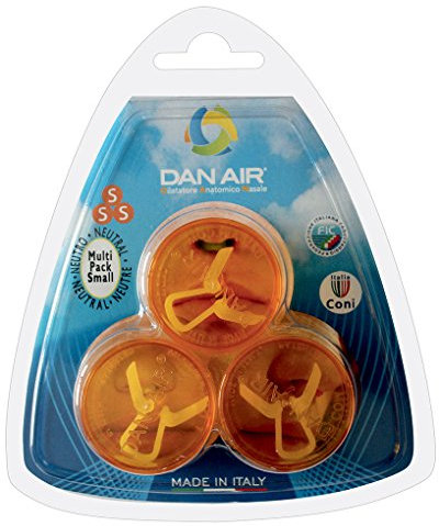 Anti Schnarch Nasendilatator, Schnarchstopper Mittel und für Sport - Geprüft vom Italienischen Olympischen Komitee - Made in Italy - 3 SMALL