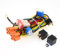 sourcing map Frontscheinwerfer Kabelbaum Kit H4 90W Glühlampe Frontscheinwerfer Kabel Relais Set für Auto Automobile