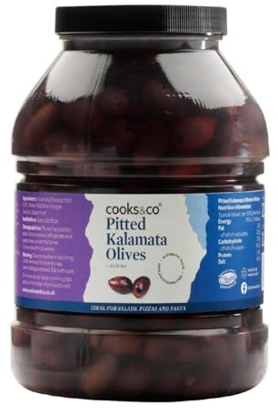 Cooks & Co Pitted Kalamata Olives, 2.25kg